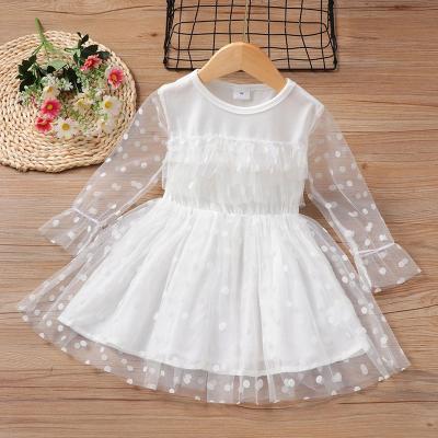 China Wholesale Anti-static High Quality Hot Sale Summer Children Clothing Baby Mesh Princess Dresses for sale