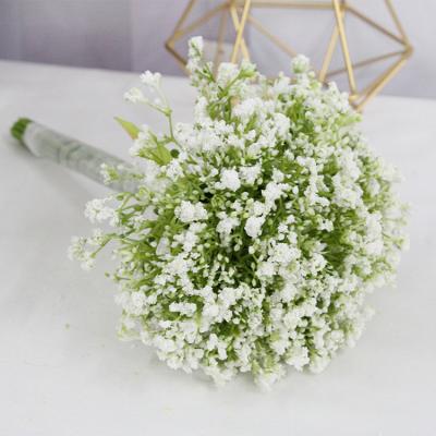 China Plastic/Fabric/Iron Wire Artificial Fake For Artificial Gypsophila Bundle Flower For Home Decor Gypsophila for sale