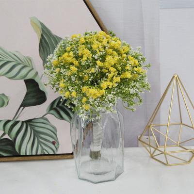 China Wholesale Plastic Artificial Flower Wedding Flower QH161-0550B China Babysbreath Artificial Package Flower Decoration Decoration for sale