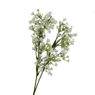 China Wholesale Artificial Flower Latex Fabric Artificial Flower Babysbreath Wedding Flower for sale