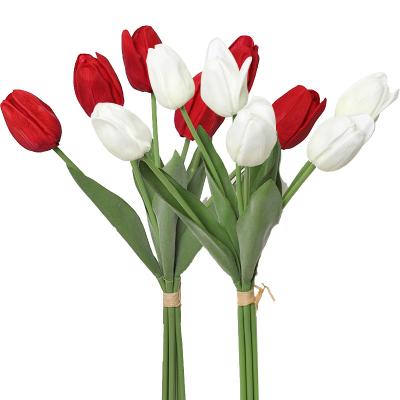 China 2021 Silicone Flower Tulips Candle Holder En Verr Shape Tulip Flower Bulbs Tulip Soap Flower Custom for sale