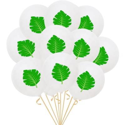 China Happy New Year Hawaii Balloon Sets Pineapple Foil Balloon For Festival Gathering Party S013 for sale