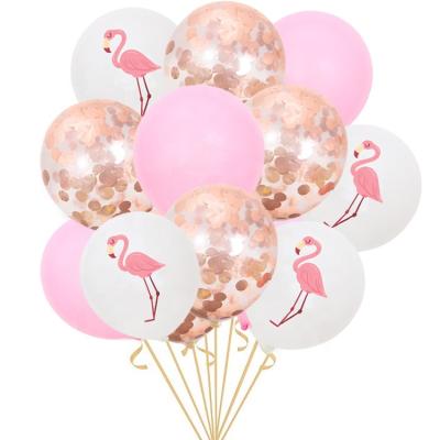 China Happy New Year Happy New Year 2.8g 12 inch pineapple latex balloon flamingo helium latex balloon for summer holiday S013 for sale