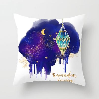 China Islamic Decoration 45cm*45cm Ramadan Pillow Case Cover Ramadan Decoration Eid Custom Pillow Cover Cushion Pillow Case Home Decor Newest for sale