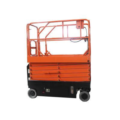 China High End Lifting 300kg Load 300kg Hotels Equipment Spare Part Electric Self Propelled Scissor Lift Platform for sale