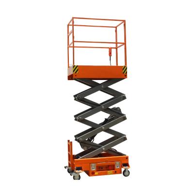 China Safety 3m 3.9m Hotels Mini Elevated Semi Electric Lift Platform Hydraulic Lifting Tools for sale