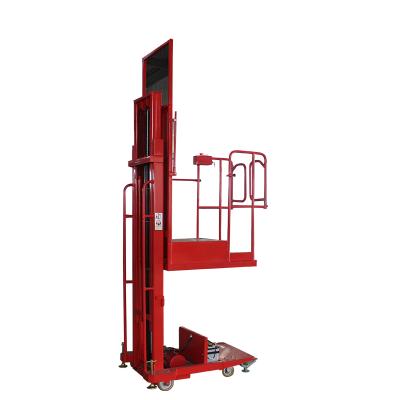 China Warehouse Electric Movable Electric Order Picker Indoor Electric Order Picker Lift for sale