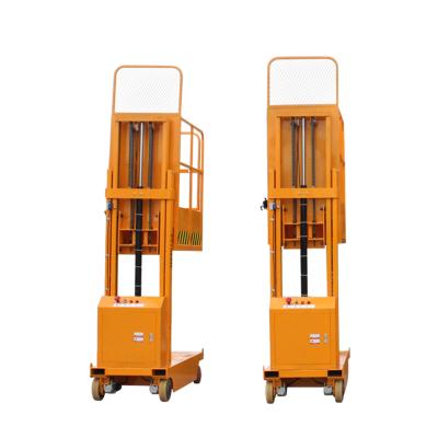 China Warehouse Max Platform Height 2.7m-4.5m Order Picker Trolley Semi-Electric Order Picker for sale