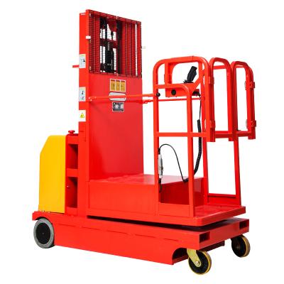 China Popular Warehouse Order Picker Electric Self Propelled Forklift for sale