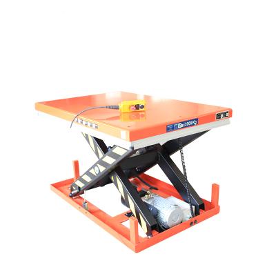 China Common CE Approved 3000kg Hydraulic Table Lift For Cars Electric Scissor Lift Tables for sale