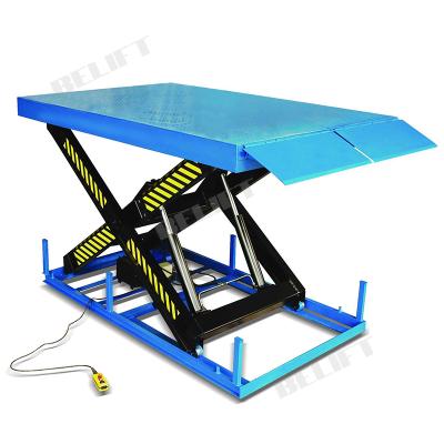 China 2000kg 3m Common Hydraulic Cargo Lift Machine Electric Scissor Lift Tables for sale