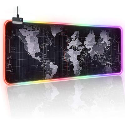 China Waterproof Non-slip Rubber Bottom Extra Extended Mouse Pad XXXL RGB Large for sale