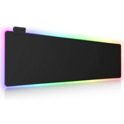 China UtechSmart Large Keyboard Gaming Mouse Pad Waterproof Extended Soft Led Mouse RGB for sale