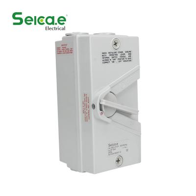 China High Quality PV AC 20A Pole Solar Single Neutral Isolator Switch 1000V SUKF-1 for sale