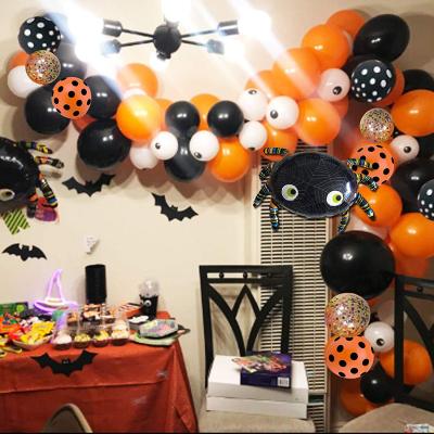 China Children's Love Themed Disposable Halloween Party Movie Balloon Decoration Set Aluminum Latex Balloon Decoration for sale