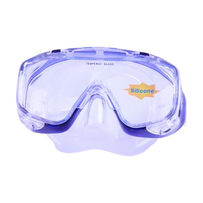 China Hot Selling HD Anti Fog HD Anti Fog Diving Goggles Frame Teenagers Large For Sale for sale