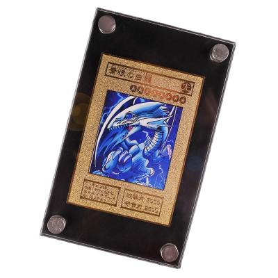 China Eco-friendly Acrylic Gaming Sports Card Stand Acrylic Single Frame Card Pack Freestanding Display Case Holder for sale