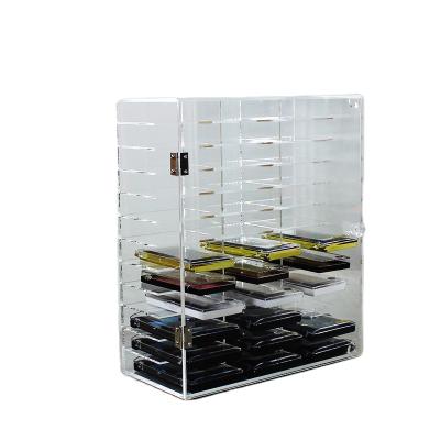 China Eco-friendly transparent acrylic grafted special finishing box eyelash box eyelash box eyelash store eyelash box for sale