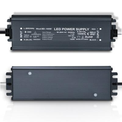 China LED lighting 220V to ip67 transformer 100w 150w 200w 250w 300w 350w 400w 12v ac/dc waterproof outdoor led led power supply for sale