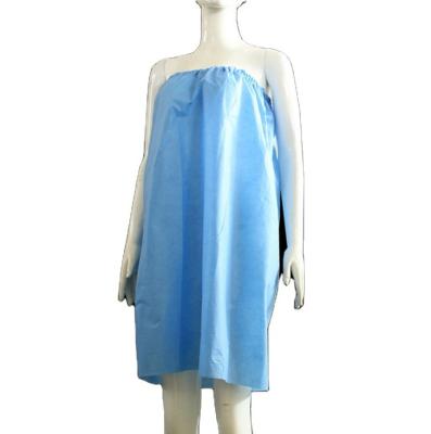 China Eco-friendly Hot Spa Sarongs Spa Sales Disposable Bathrobe Massage Robe for SPA Use for sale