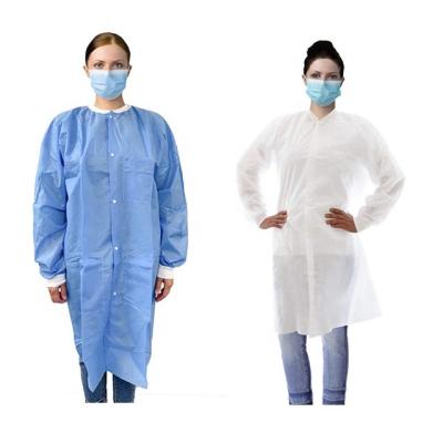 China Breathable And Disposable Hygiene Products To Clean Disposable Lab Coat Uniforms For Adults for sale