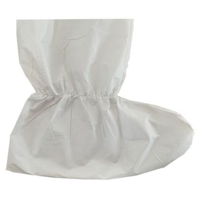 China Eco - Friendly Disposable Nonwoven White SF Boot Cover With Tape for sale