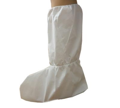 China Microporous / SF 55 GR Eco - Friendly Personal Protective Equipment Deep Waterproof Disposable Non Woven Boot Covers for sale