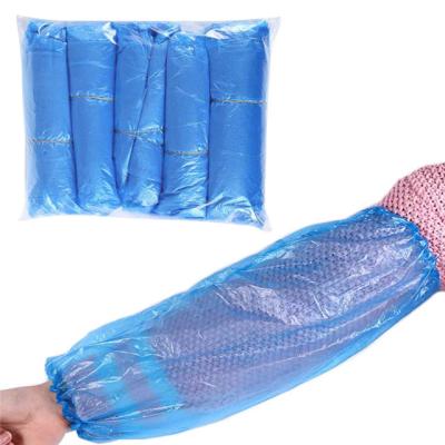 China Wholesale Transparent Disposable Waterproof Plastic Waterpoof Arm Sleeve Cover for sale