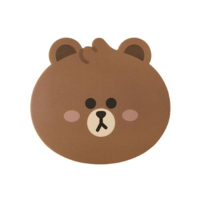 China PASSIONATE Line Cute Brown Sally Cony Face Mouse Pad Friends Office Supplies for sale