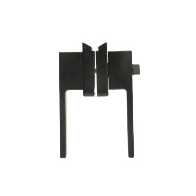 China Black Modern Furniture Privacy Pull Timber Door Handles for sale