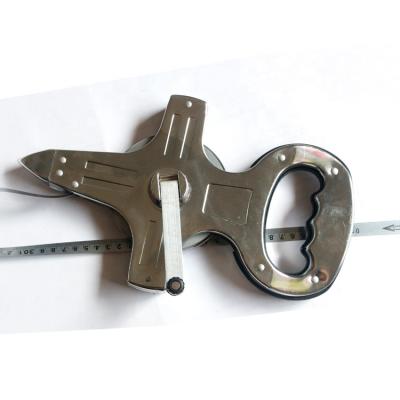 China 50m 50m meter reel steel open sight 30m tape measure 100 meter tape measure for sale