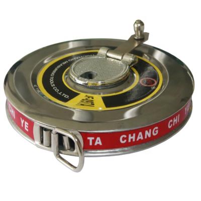 China 20m/65ft 30m/100ft 50m/165ft 100m/330ft Retractable Soft Steel Frame Ruler Stainless Steel Tape Measure for sale