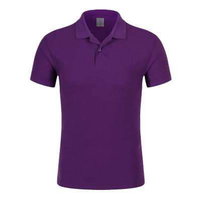 China wholesale custom Anti-wrinkle logo workwear golf wear polyester T-shirts men's golf polo shirts uniforms polo shirt for sale