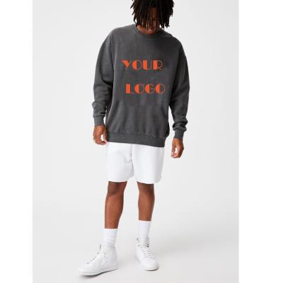 China Wholesale Plus Size SEDUNO OEM Manufacturer Making Custom Design Mens Sweatshirt Logo Crewneck Oversized Sweatshirts Roundneck Pullovers for sale