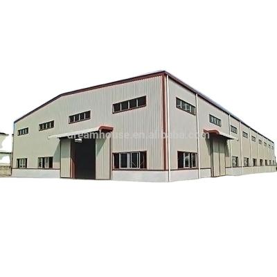 China Traditional galvanized lightweight steel frame greenhouse kit storage warehouse/coldroom factory/light steel frame structure warehouse for sale