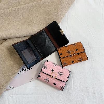 China None Sell Luxury Wholesale Wallet For Women Card Holder Fashionable Mini Purse High Quality PU Leather Gift Elegant Purse For Lady for sale