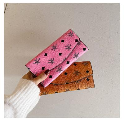 China None Wholesale Fashionable Luxury Long Wallet Card Holder Purse For Women PU Leather Clutch Elegant Functional Purse For Ladies for sale