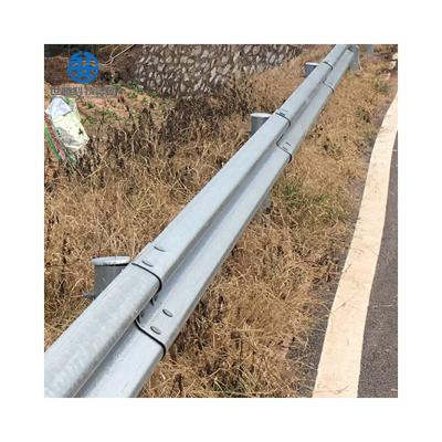 China AASHTO M180 W Beam Guardrail Anti-Corrosion Hot Dip Zinc Corrugated Beam Guardrail Road Used Road Guardrail for sale