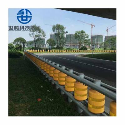 China EVA High Intensity Safety Roller Barrier Anti-Corrosion Road Safety Barrier Roller Barrier for sale