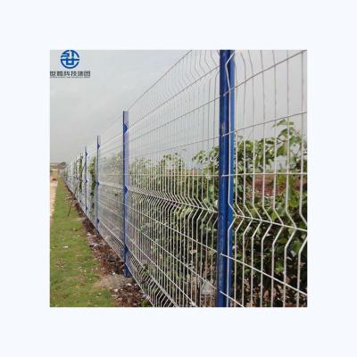 China Easily Assembled Hot Dipped 656 Wire Mesh PVC Coating Wire Mesh Fence Welded Double 868 Twin-Wire Mesh Fence for sale