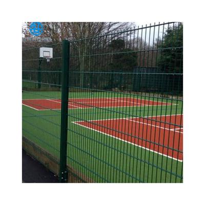 China Easily Assembled Double Pvc Coating Wire Mesh Fence Hot Dipped Zinc 8/6/8 Double Mesh Fence Wire Mesh Worked for sale