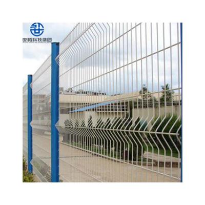 China Easily Assembled High Quality 3d Curved Wire Mesh Fence Yard Decorative 3d Curved Welded Wire Mesh Garden Fence for sale