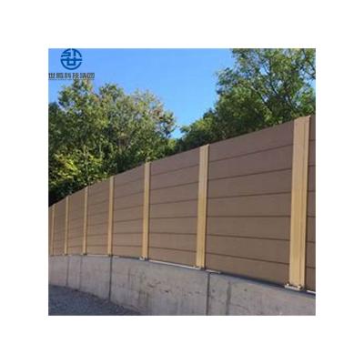 China China factory wholesale wpc fence use wpc plastic composite wood plastic composite privacy fence easily for sale