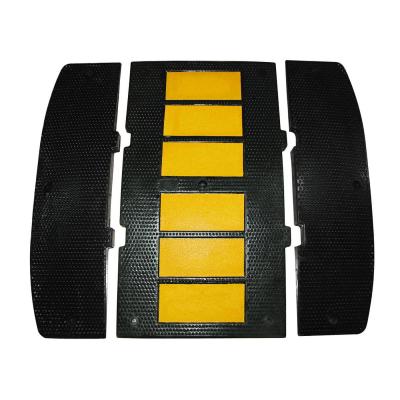 China Durable New Type Rubber Speedbump Driveway Speed ​​Bump European Style Speed ​​Bump for sale