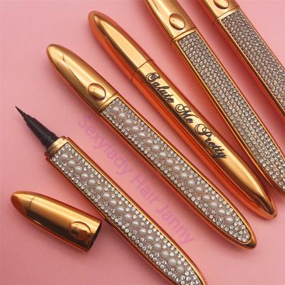 China Liquid Eyeliner Pen Adhesive Eyelash Pen Glue Eyeliner Glue Waterproof Black Adhesive Eyeliner Eyeliner Lash Glue Eyes for sale