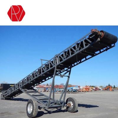 China energy & Mining Stationary Belt Conveyor Used Behind Jaw Crusher With Very Stable Design for sale