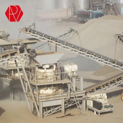 China Ore crushing 200TPH quarry aggregate granite crushing plant crusher station price for sale