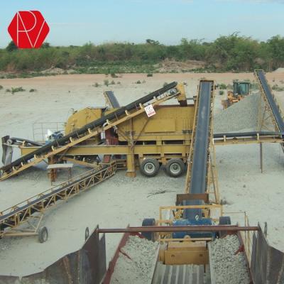 China Ore crushing factory price mobile stone crusher machine plant set for sale