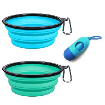 China OEM&ODM Viable Collapsible Dog Bowls, Portable Travel Dog Bowls, Expandable for Cat Dog Water Bowls Food Feeding for sale