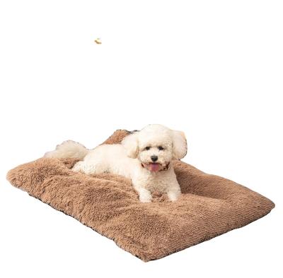 China Cat Bed Dog Mat Small Breathable Purses Soft Bed For Puppy Kitten Small Pet Interchangeable Washable Plush Blanket Ideal Dog Cushion for sale